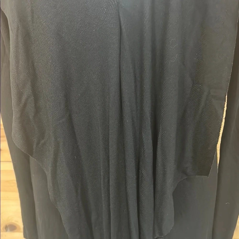 EUC Elegant BCBG Max Azria long sleeve draped lightweight jersey sweater dress - Picture 3 of 13